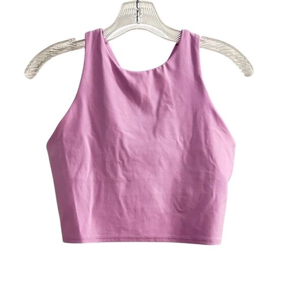 Athleta Women's Pink Tank Top Medium Scoop Neck Sleeveless Casual - Picture 5 of 9